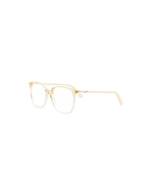 Dior White Glasses