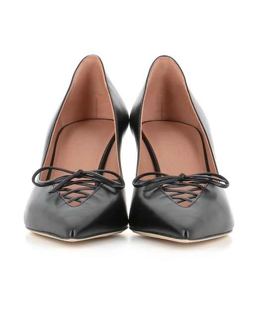 Malone Souliers Black Schwarze absatzpumps