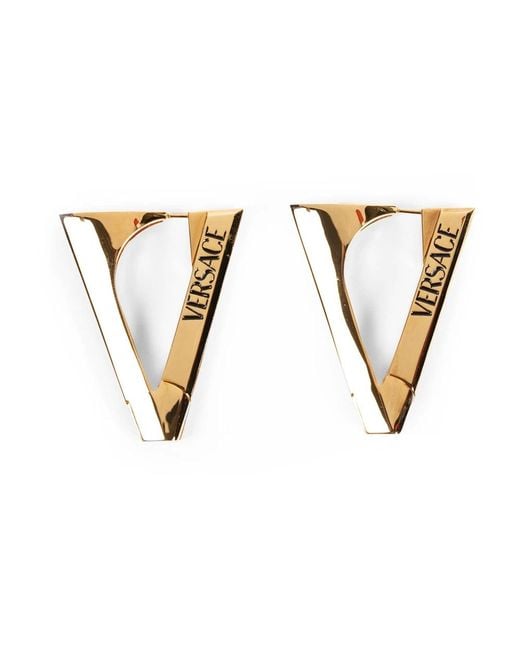 Versace Earrings in het Natural