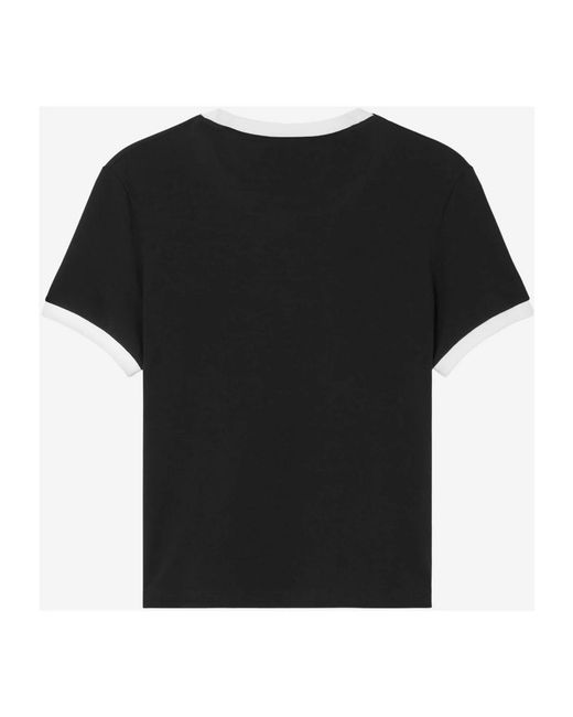T-Shirts Versace de color Black
