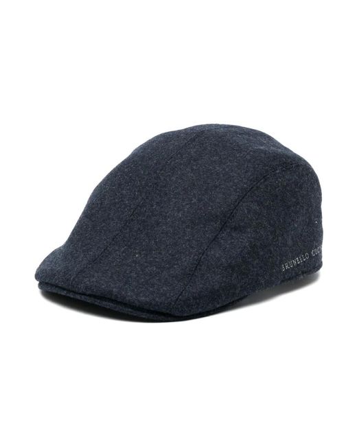 Caps Brunello Cucinelli de hombre de color Blue
