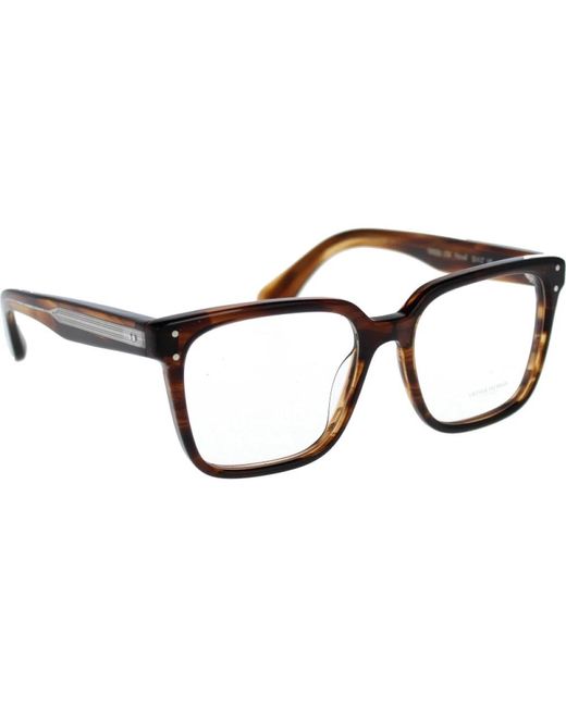 Oliver Peoples Brown Glasses for men