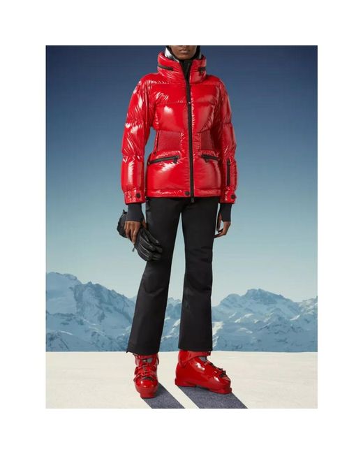 Moncler Red Down Jackets