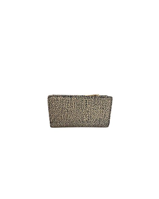 Borbonese Accessoires ,B-Club P.Foglio Medium in het Gray