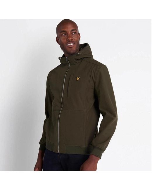 Lyle & Scott Green Zip-Throughs for men