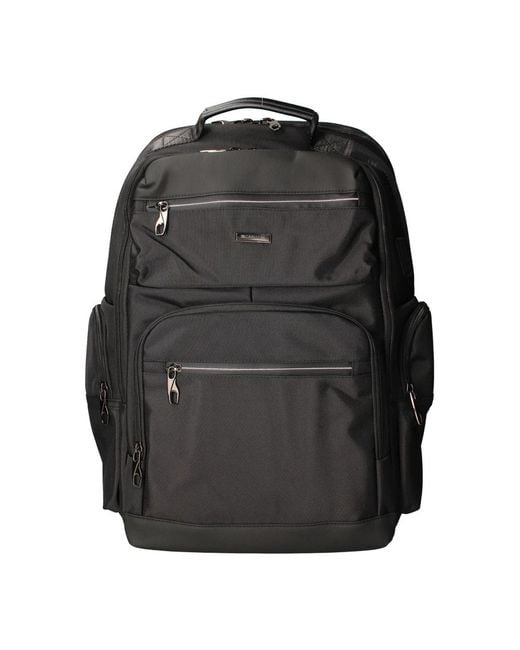 Roberto Cavalli Black Backpacks