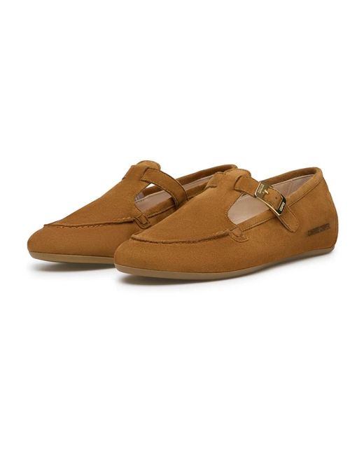 Candice Cooper Brown Loafers