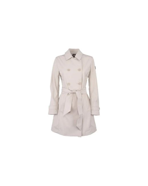 Colmar White Trench Coats