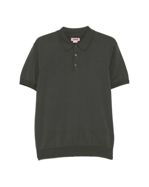 Baracuta Ss Polo Knit in het Green voor heren