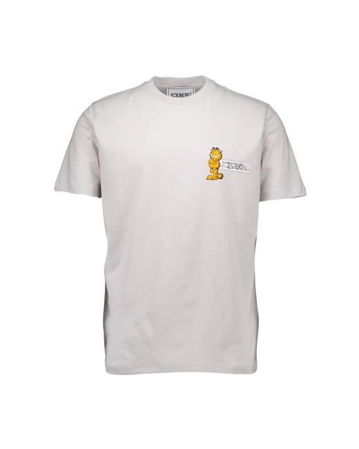 Iceberg White T-Shirts for men