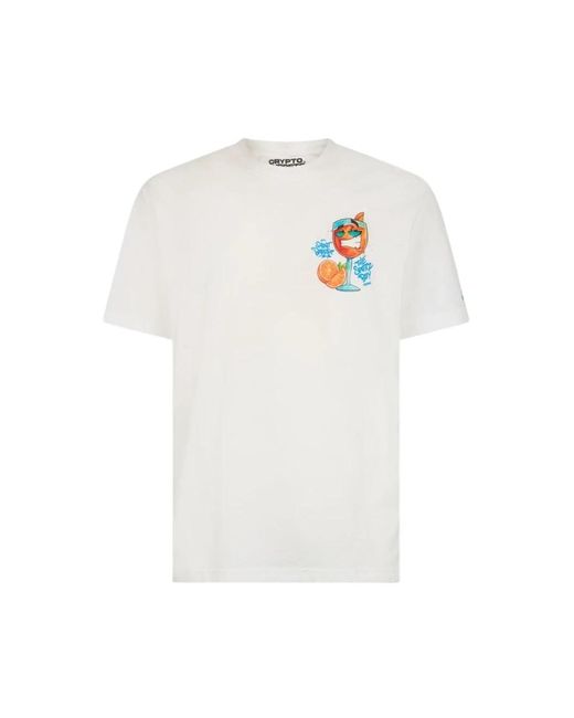 Cpt spritz 01n t-shirt di Mc2 Saint Barth in White da Uomo