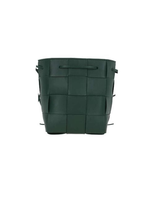 Bottega Veneta Green Bucket Bags