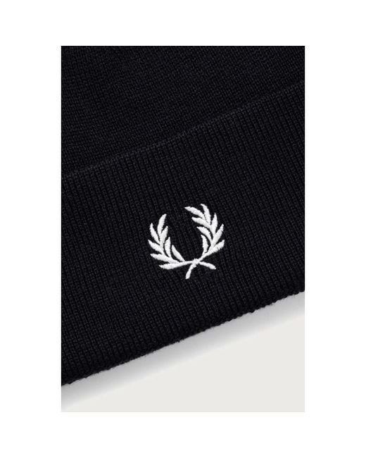 Beanies Fred Perry de hombre de color Black