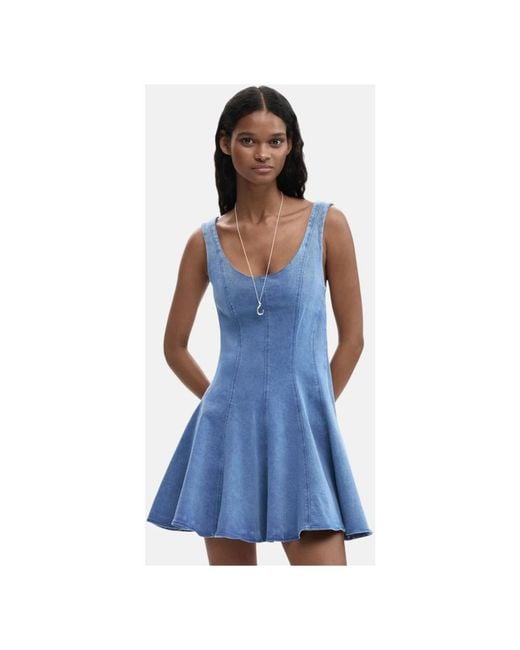 Desigual Blue Short Dresses