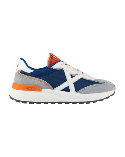 Munich Blue Sneakers for men