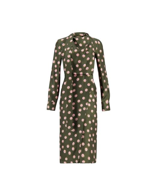 Fendi Green Midi Dresses