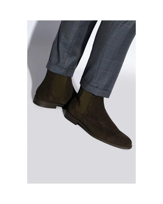 Paul Smith Black Chelsea Boots for men