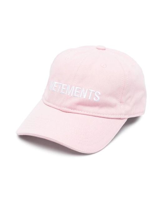 Vetements Pink Caps