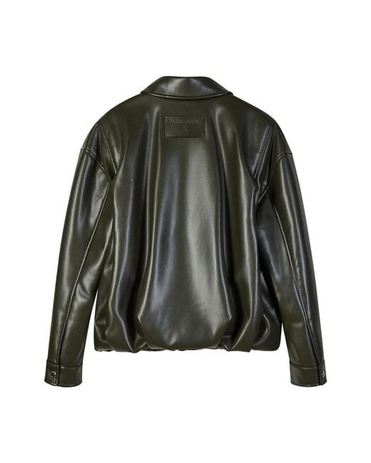 Patrizia Pepe Green Bomber Jackets