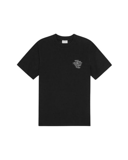 Les Deux Black T-Shirts for men