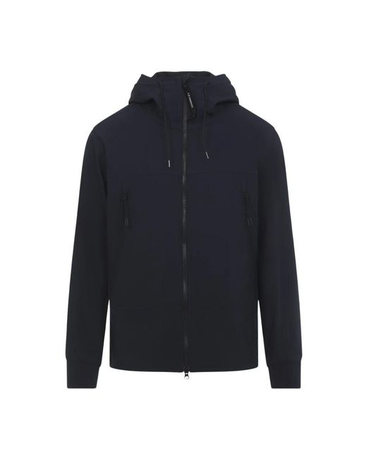 C P Company Blue Zip-Throughs for men