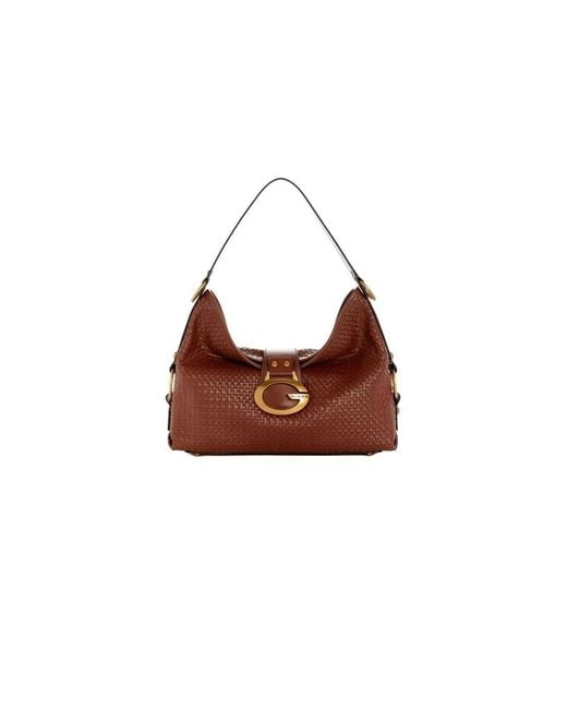 Guess Brown Shoulder Bags