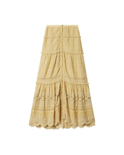 Isabel Marant Natural Maxi Skirts