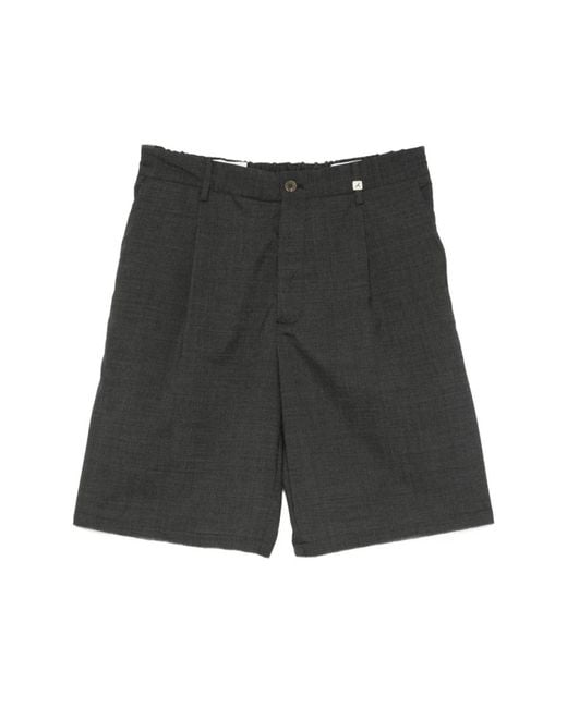 Myths Black Casual Shorts for men