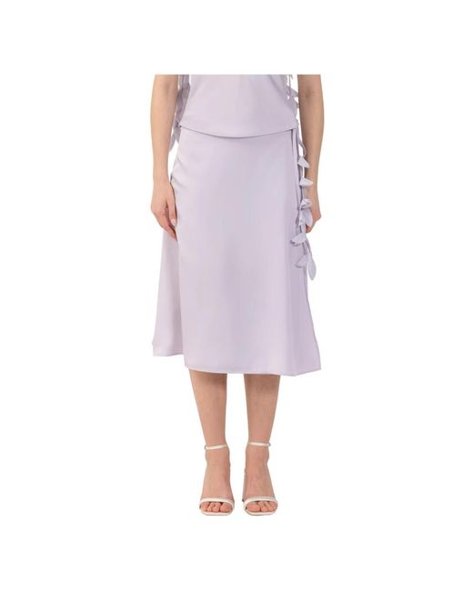 Kocca Purple Midi Skirts