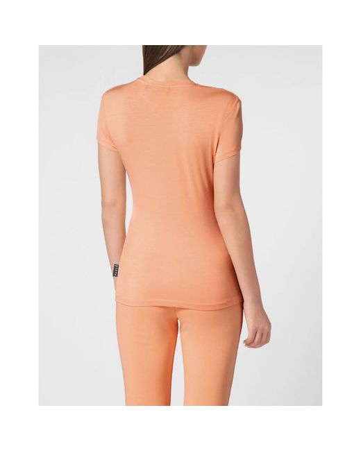 Philipp Plein T-Shirts in het Orange