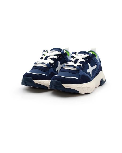 W6yz Blue Sneakers for men