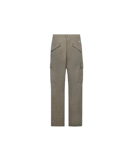 People Of Shibuya Gray Straight Trousers for men