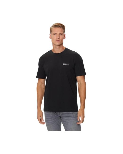 Guess 3-Pack Katoenen T-Hemden in het Black voor heren