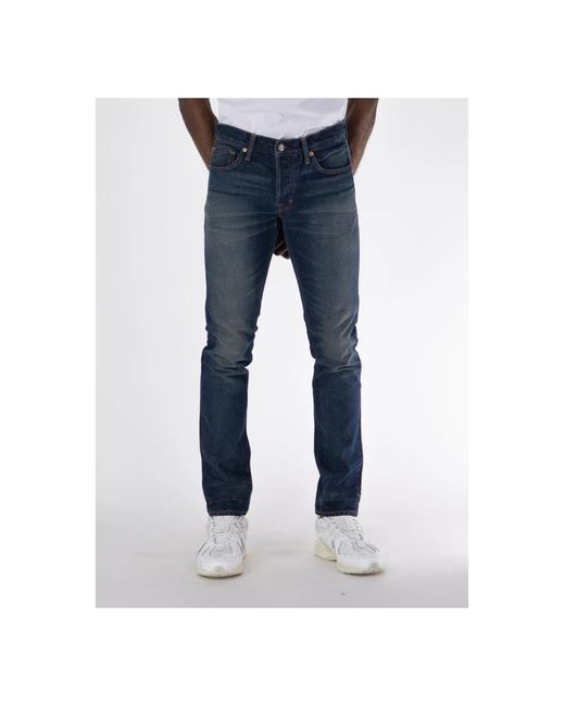 Jeans > slim-fit jeans Tom Ford pour homme en coloris Blue