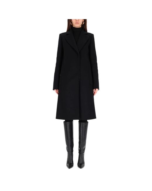 Sportmax Ala Coat in het Black