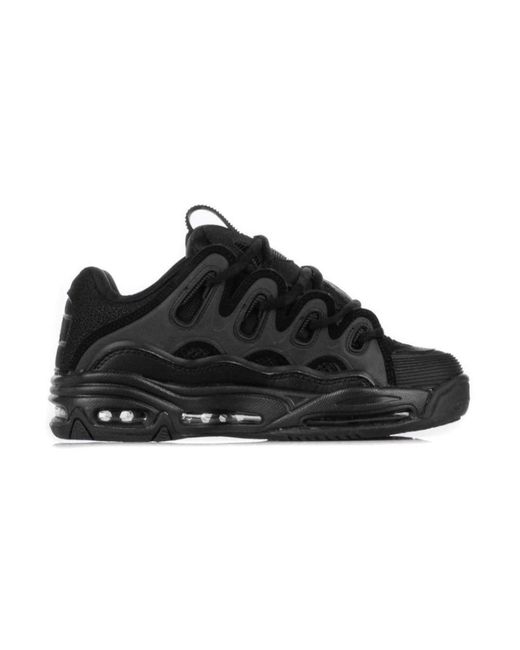 Osiris Schoenen ,Zwart ,Skate Schoenen Zwart Street Style in het Black voor heren