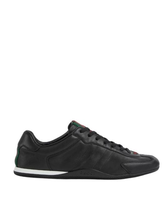 Gucci Black Flat Shoes for men