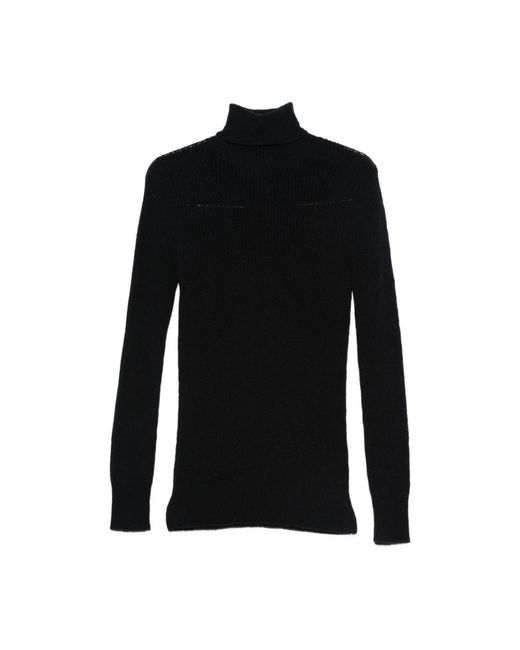 Dries Van Noten Black Turtlenecks