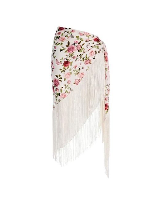 Alice + Olivia White Scarves