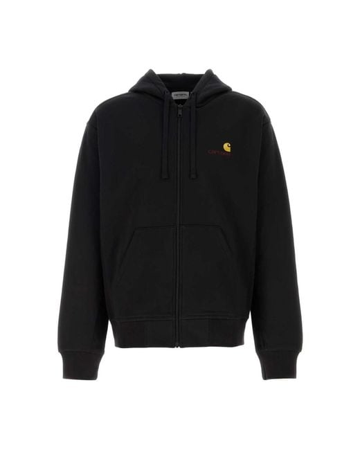 Carhartt Black Zip-Throughs for men