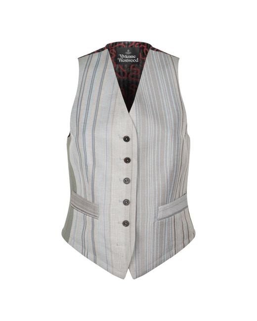Vivienne Westwood Gray Vests