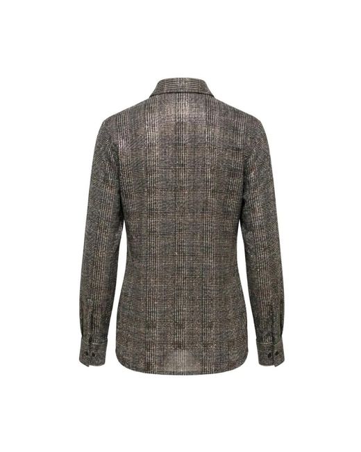 Ermanno Scervino Gray Shirts