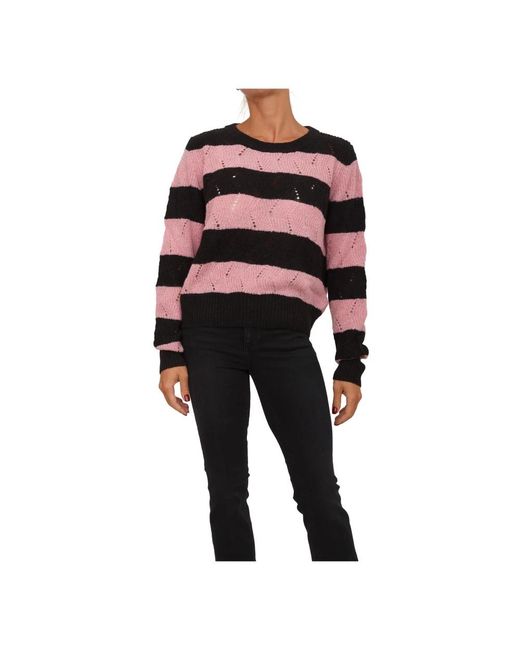 Liu Jo Black Round-Neck Knitwear