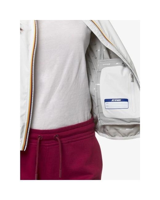 Light Jackets K-Way de color White