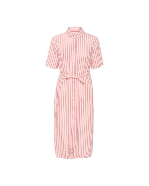 Part Two Pink Shirt Dresses