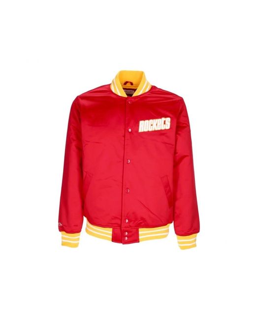 Bomber Jackets Mitchell & Ness de hombre de color Red