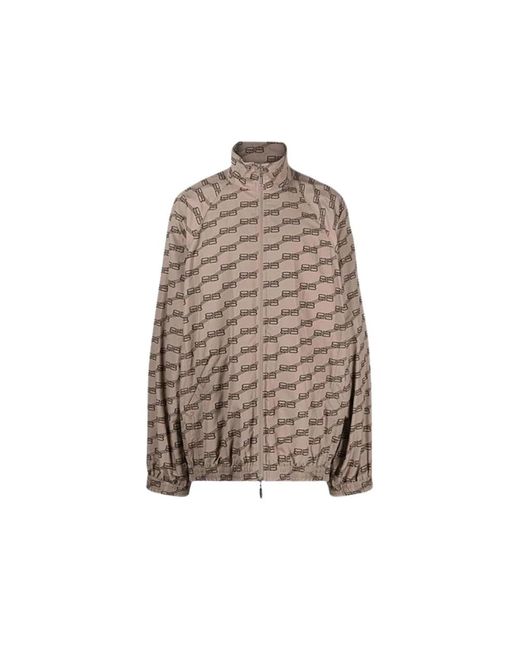 Balenciaga Brown Light Jackets for men