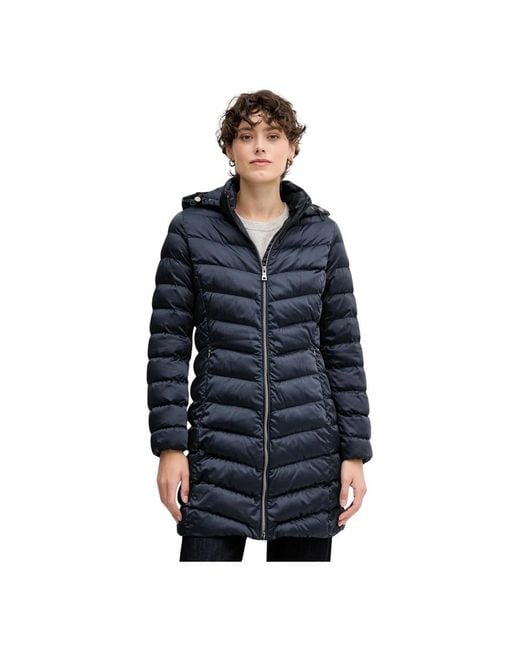 Geox Jassen ,Blauw ,Polyester Zosma Quilted Jacket in het Blue