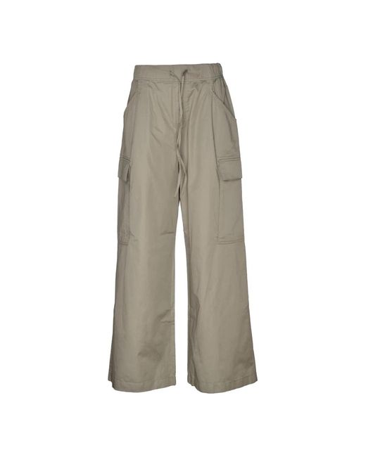 Replay Wide Trousers in het Gray