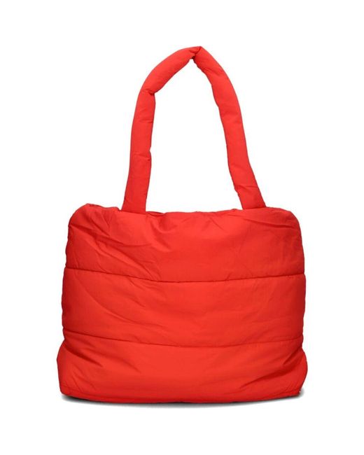 Moss Copenhagen Red Rote Icon Shopper Tasche